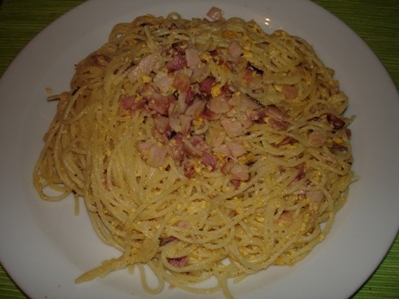 Špagety Carbonara