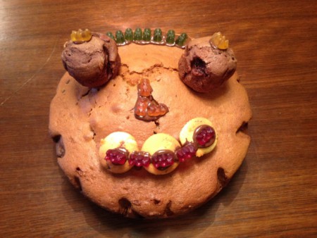 Big muffin for 3rd Birthday